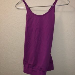 TONIC purple workout shirt